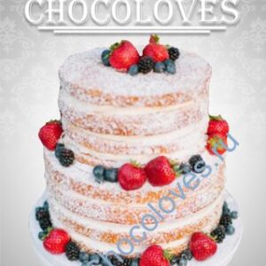 Свадебный торт с ягодами на заказ -Chocoloves.ru