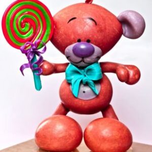 "Медвежонок и леденец" из карамели
