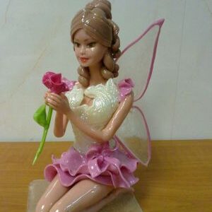 "Фея с цветком" из карамели