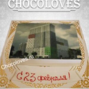 Фото торт "с 23 февраля"