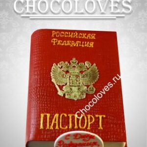 Оригинальный торт в виде паспорта