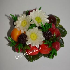 Карамельные цветы и ягоды