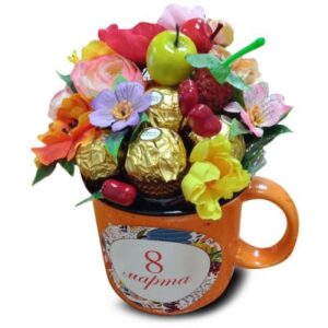 Букет из конфет к чаю